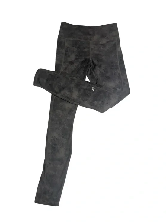 Fabletics Women’s Cold Weather High Waisted Pocket Leggings Onyx Smudge Size M - Picture 2 of 9
